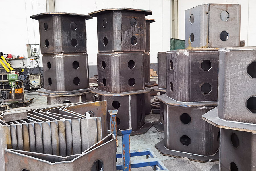 কাস্টম ইস্পাত কাঠামো